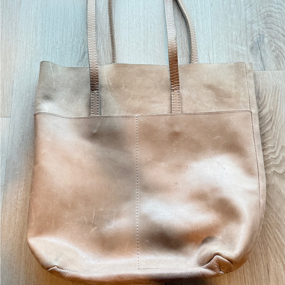 Able Tan Shoulder Bag Minimalist Design